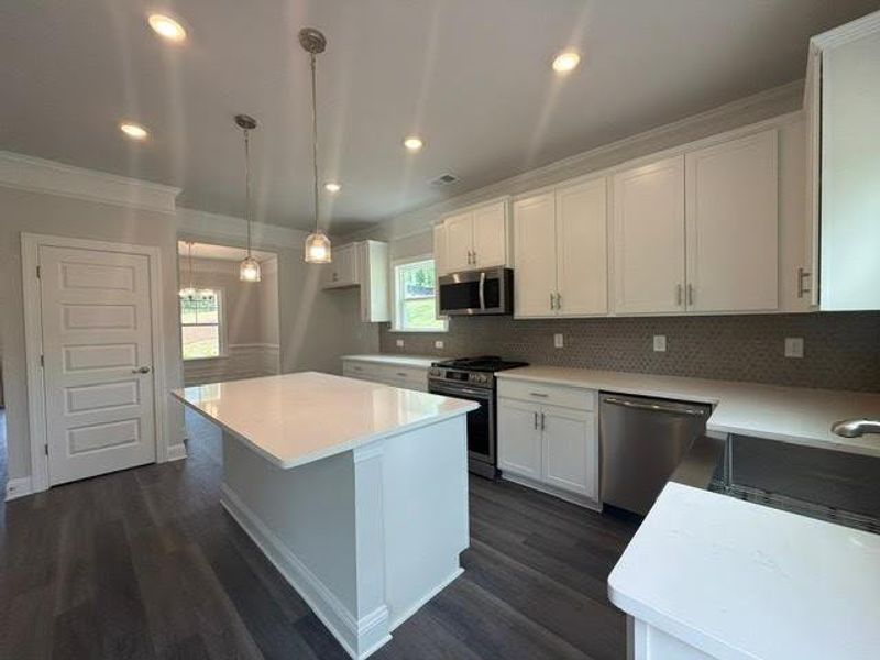 Furnished interior view inside a new home in Tuscany Hills, Douglasville (Image 5).