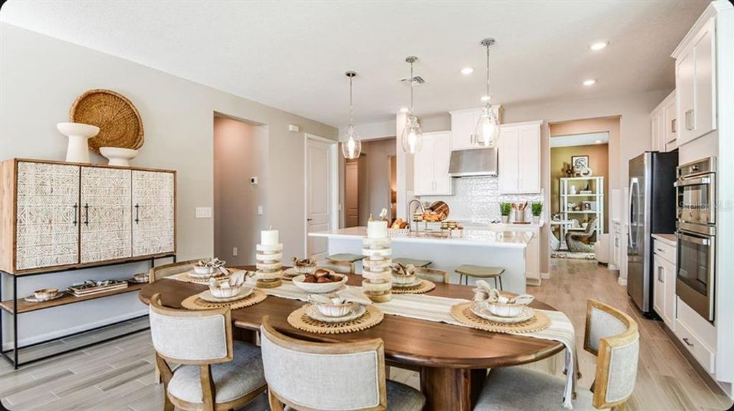 Furnished interior view inside a new home in Westview, Kissimmee (Image 9).