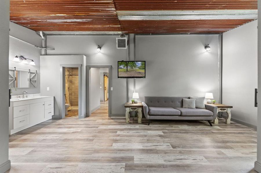 Furnished interior view inside a new home in , Wills Point (Image 13).