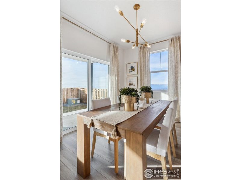 Furnished interior view inside a new home in Lakeside Canyon, Mead (Image 26).