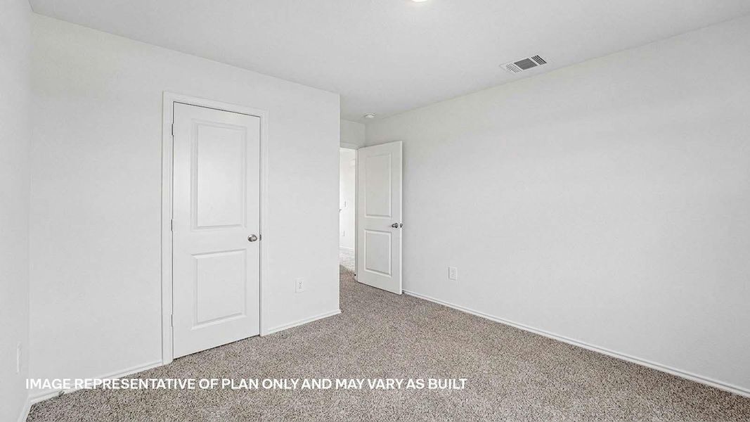 Spacious, unfurnished interior of a new home in Prairie Lakes, Buda (Image 22). Spacious, unfurnished interior of a new home in Prairie Lakes, Buda (Image 22).
