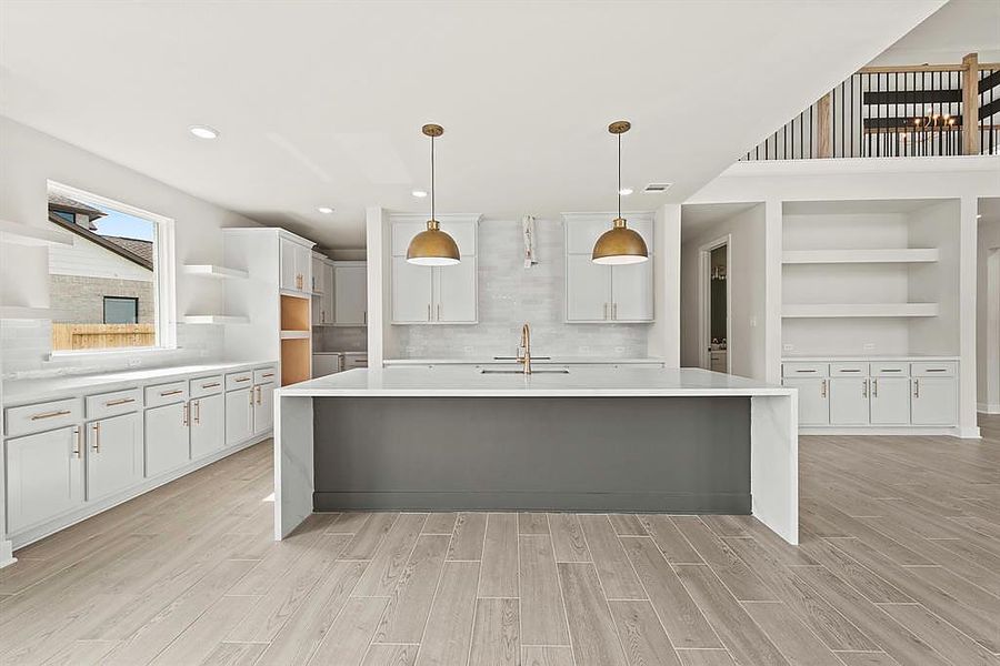 Representative furnished interior of a home built from the The Paso Robles by Westin Homes in ARTAVIA® - 65' Art Collection, Conroe (Image 5).