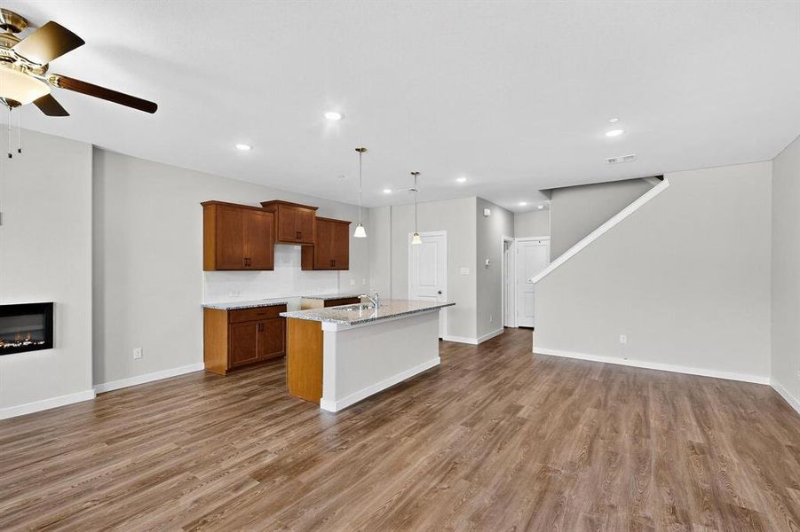 Furnished interior view inside a new home in Solterra Texas, Mesquite (Image 6).