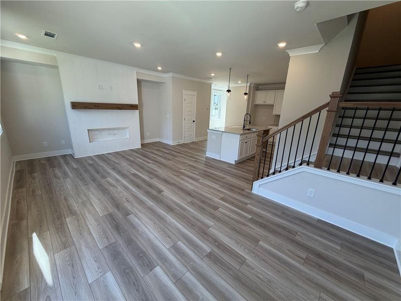 Spacious, unfurnished interior of a new home in Millstone at Mundy Mill, Gainesville (Image 20). Spacious, unfurnished interior of a new home in Millstone at Mundy Mill, Gainesville (Image 20).