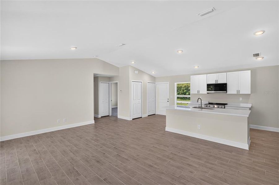 Spacious, unfurnished interior of a new home in , Port Charlotte (Image 18). Spacious, unfurnished interior of a new home in , Port Charlotte (Image 18).