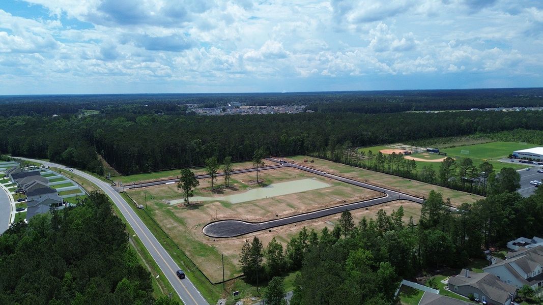 Site preparation for new homesites in Chapman Village, Conway (Image 4).