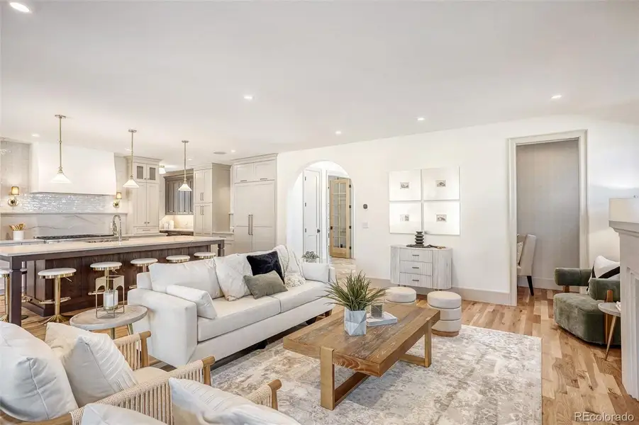 Furnished interior view inside a new home in , Denver (Image 16).