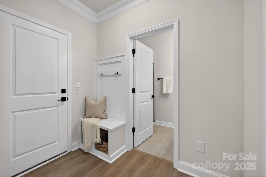 Furnished interior view inside a new home in Falls Cove, Troutman (Image 15).