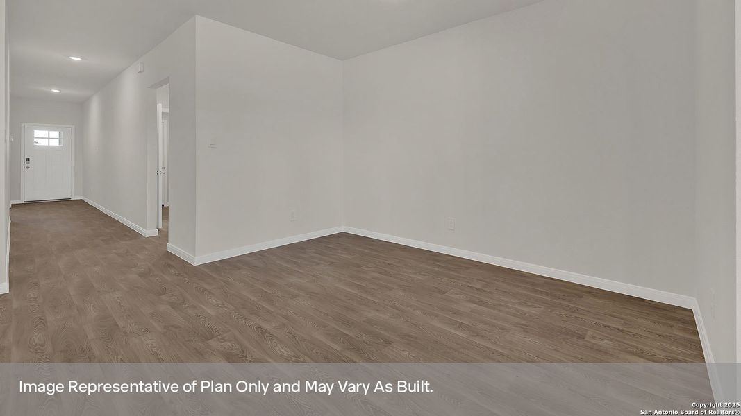 Spacious, unfurnished interior of a new home in Paramount, Kyle (Image 19).