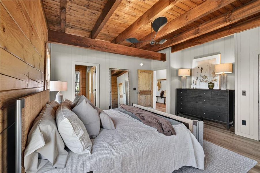 Furnished interior view inside a new home in , Ellijay (Image 8).