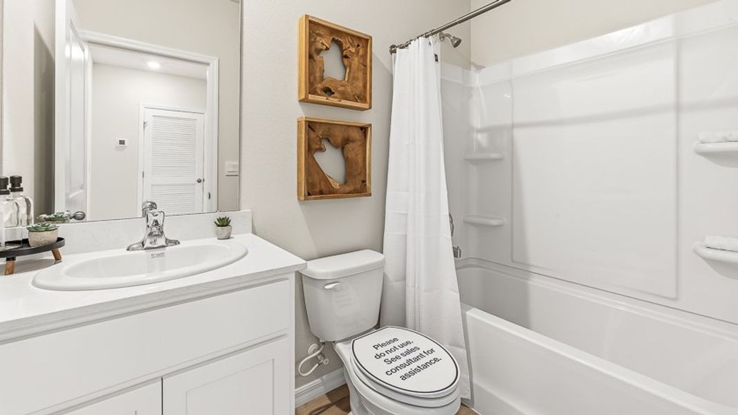 Furnished interior view inside a new home in Townes at Island Lake, Pinellas Park (Image 14).