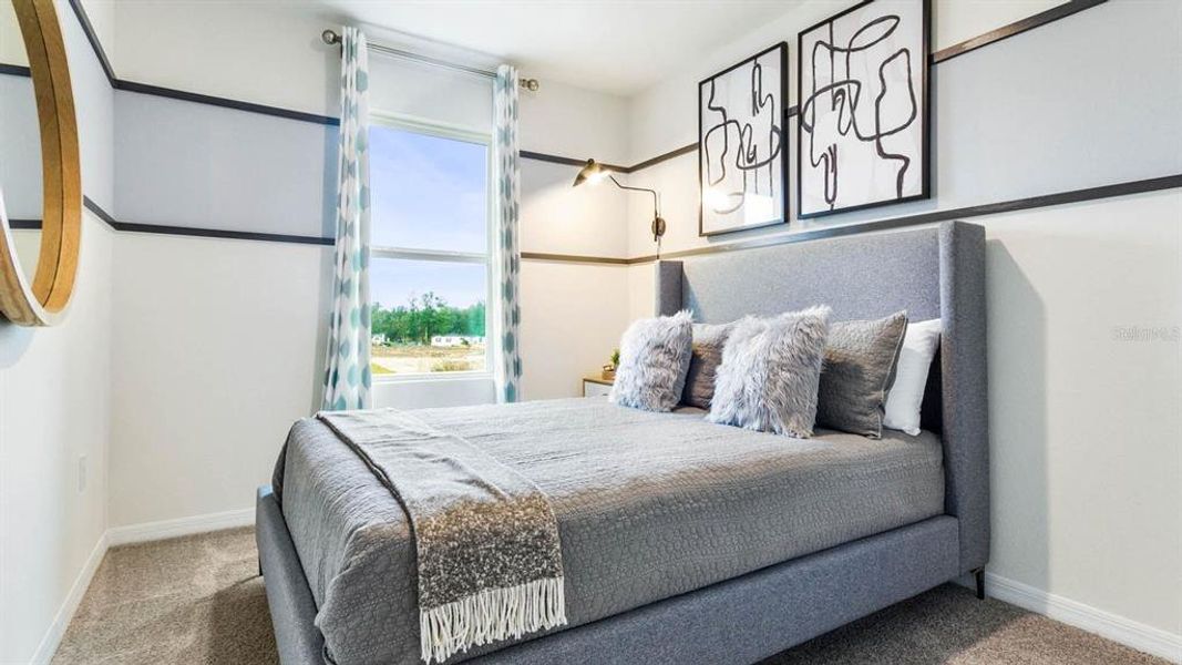 Furnished interior view inside a new home in , Land O' Lakes (Image 13).