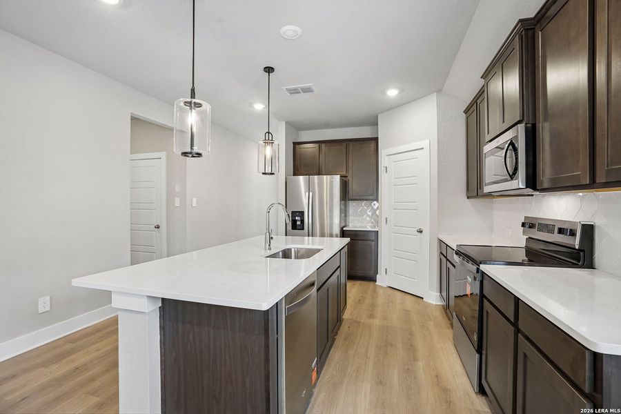 Furnished interior view inside a new home in Stetson Ridge, Marion (Image 9).