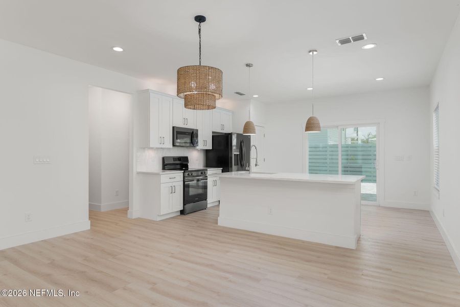 Furnished interior view inside a new home in , St. Augustine (Image 9).