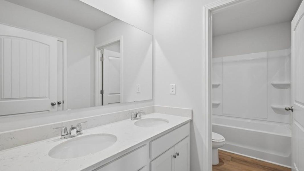 Furnished interior view inside a new home in Hamptons at Riverwood South, Dallas (Image 5).