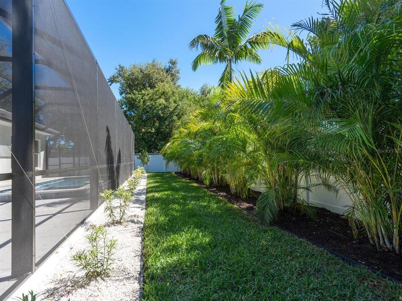 Exterior details and patio area of a home in , Sarasota (Image 26). Exterior details and patio area of a home in , Sarasota (Image 26).