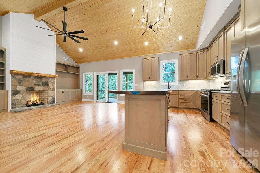 Furnished interior view inside a new home in , Brevard (Image 17).