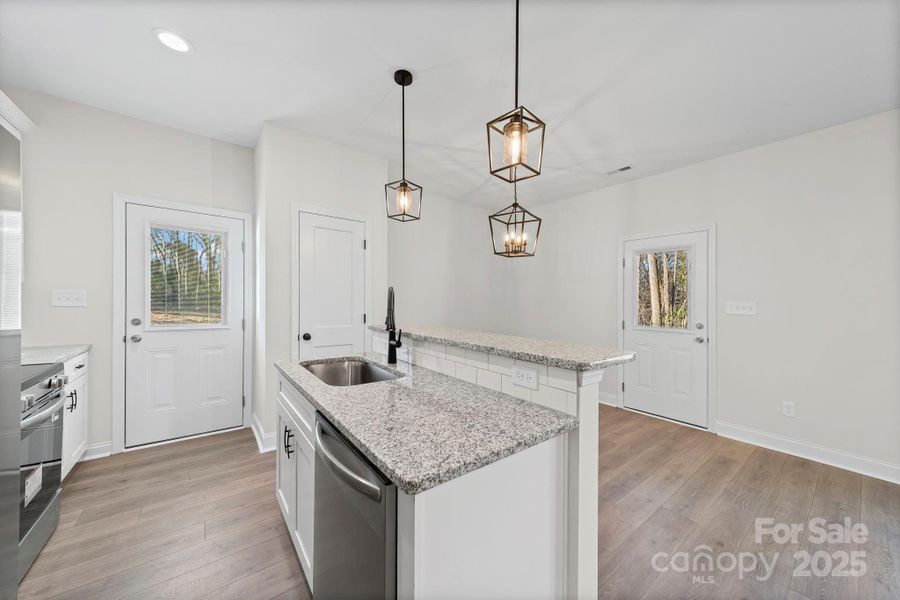 Furnished interior view inside a new home in , Monroe (Image 5).