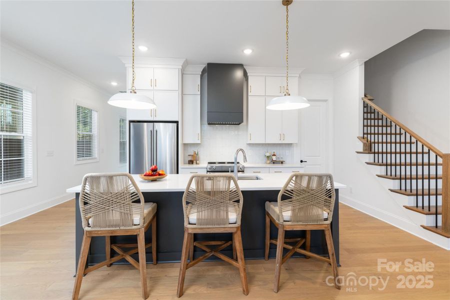 Furnished interior view inside a new home in , Charlotte (Image 17).
