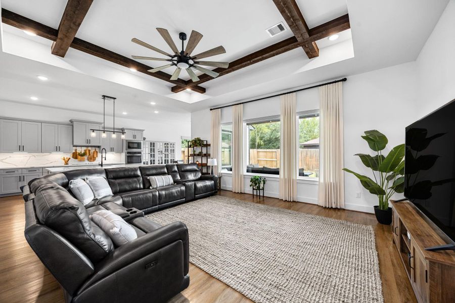 Furnished interior view inside a new home in , Montgomery (Image 26). Furnished interior view inside a new home in , Montgomery (Image 26).