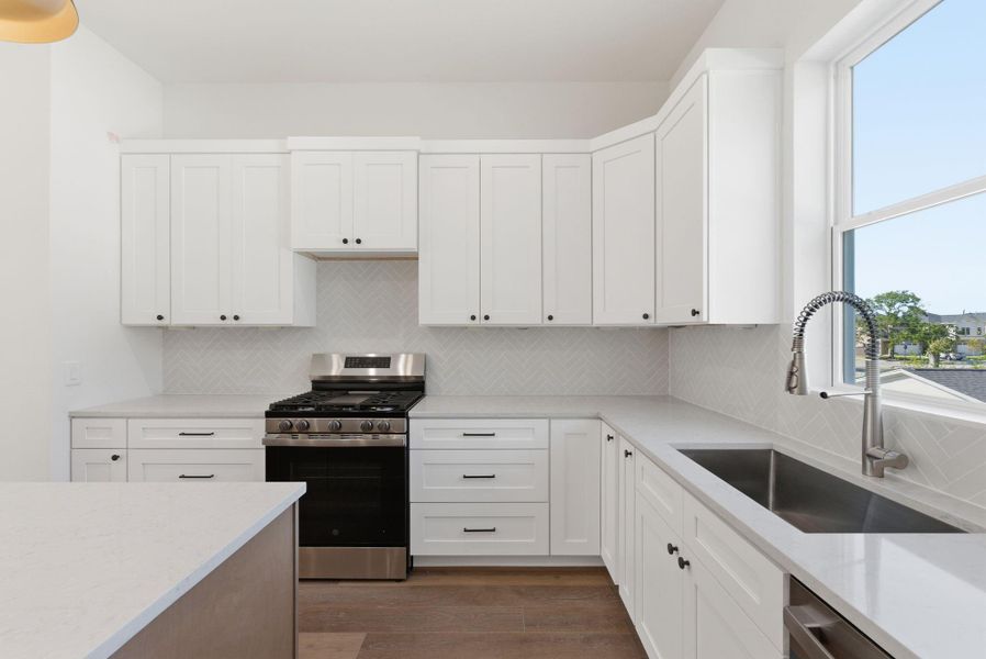 Furnished interior view inside a new home in , Houston (Image 7). Furnished interior view inside a new home in , Houston (Image 7).