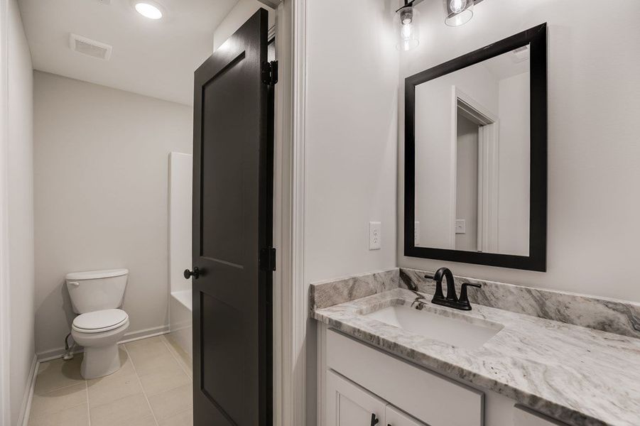 Furnished interior view inside a new home in Parmer Farms, Roopville (Image 7). Furnished interior view inside a new home in Parmer Farms, Roopville (Image 7).