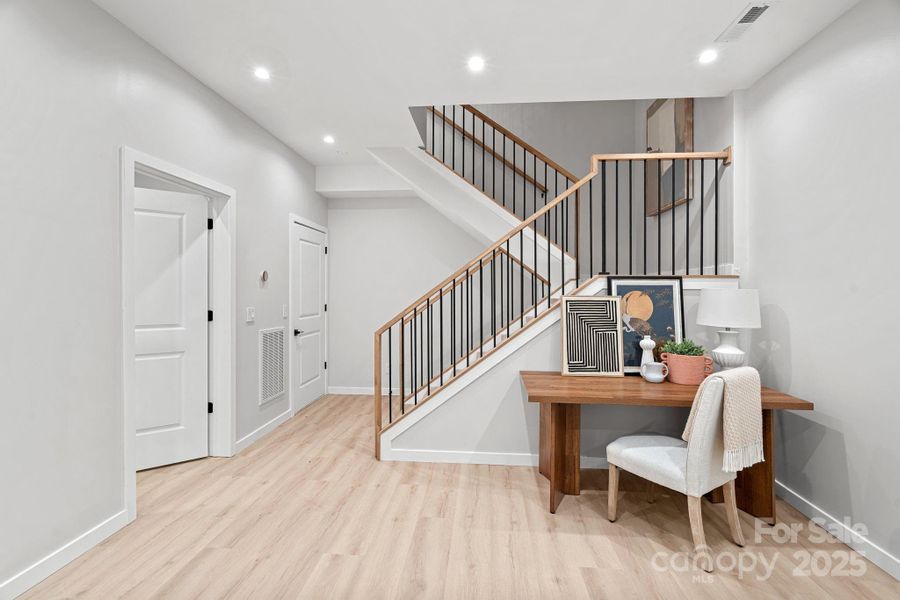 Furnished interior view inside a new home in , Charlotte (Image 17).