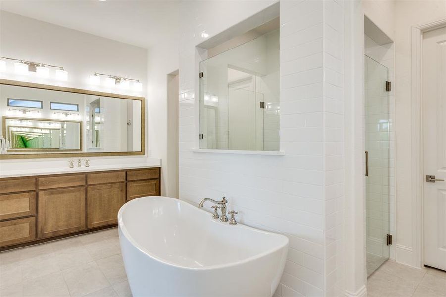 Furnished interior view inside a new home in , Fort Worth (Image 18).