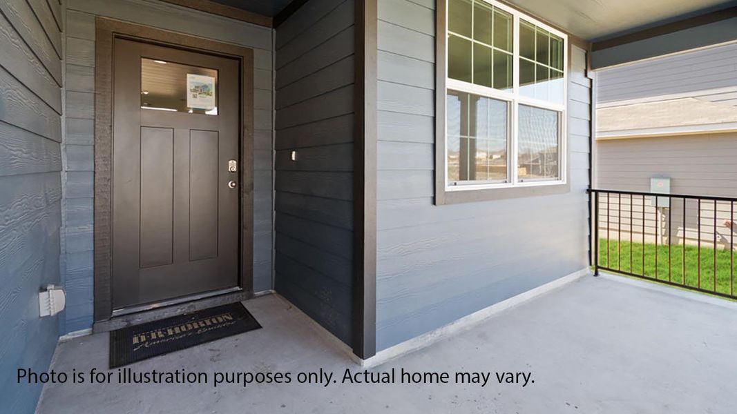 Exterior details and patio area of a home in Talavera, Kyle (Image 3). Exterior details and patio area of a home in Talavera, Kyle (Image 3).