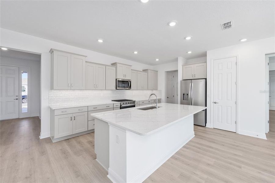 Furnished interior view inside a new home in , Ocala (Image 10).
