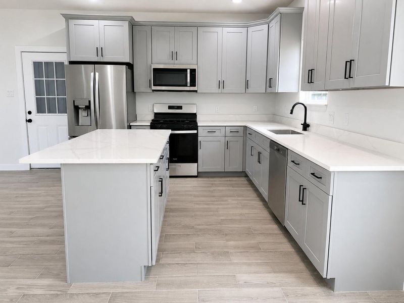 Furnished interior view inside a new home in , Houston (Image 8).