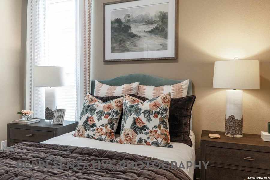 Furnished interior view inside a new home in The Ranches at Creekside, Boerne (Image 16). Furnished interior view inside a new home in The Ranches at Creekside, Boerne (Image 16).