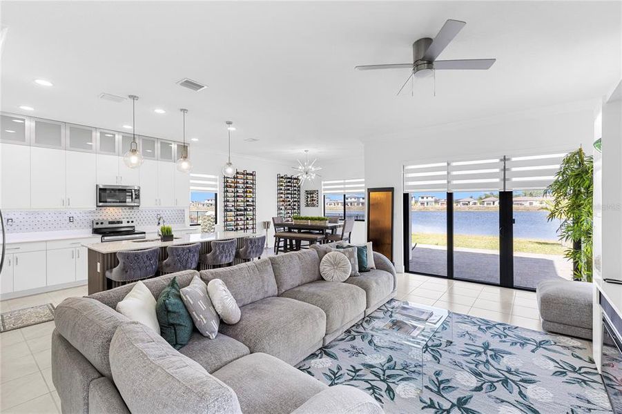 Furnished interior view inside a new home in , Immokalee (Image 5).