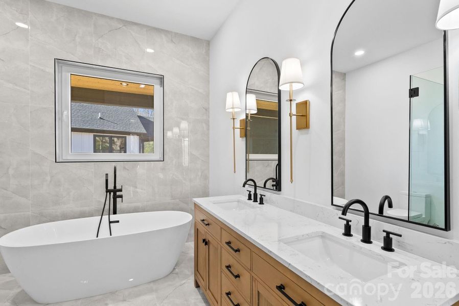 Furnished interior view inside a new home in , Fletcher (Image 17).