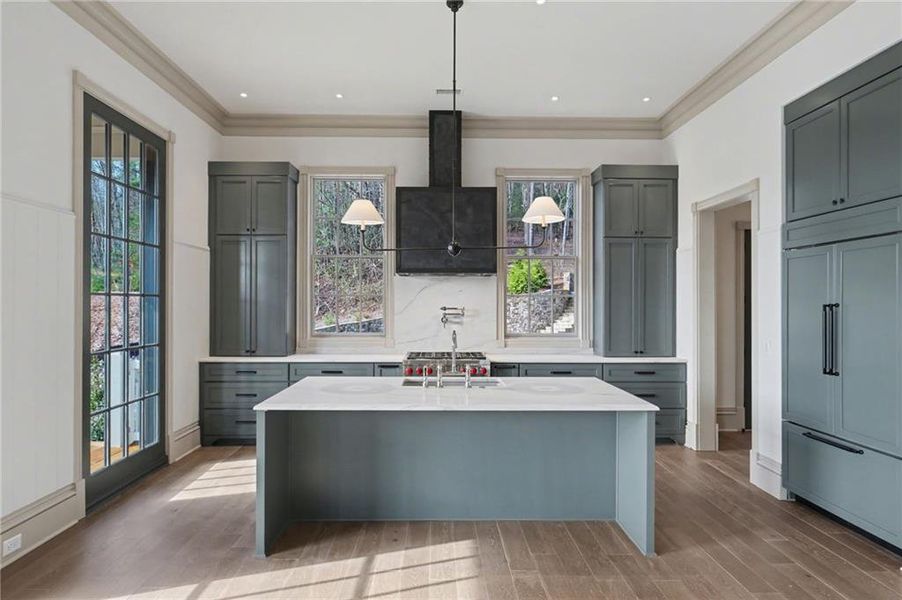 Furnished interior view inside a new home in , Clarkesville (Image 20).