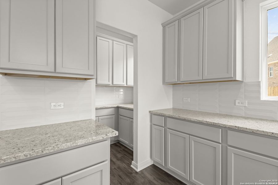 Furnished interior view inside a new home in Homestead, Schertz (Image 13). Furnished interior view inside a new home in Homestead, Schertz (Image 13).