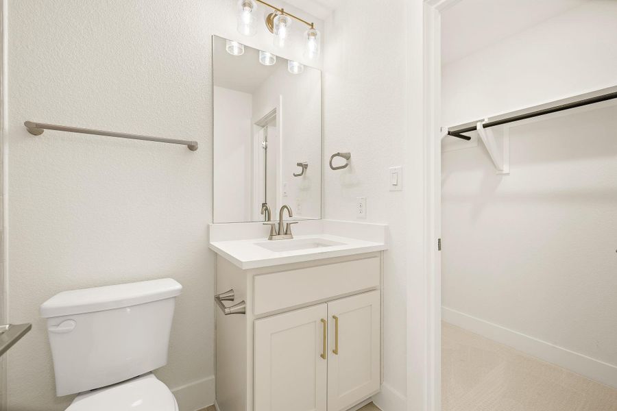 Furnished interior view inside a new home in Blackhawk in Pflugerville, Pflugerville (Image 27).