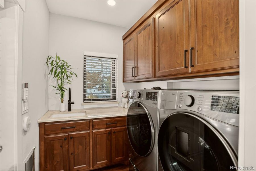 Furnished interior view inside a new home in , Evergreen (Image 8).