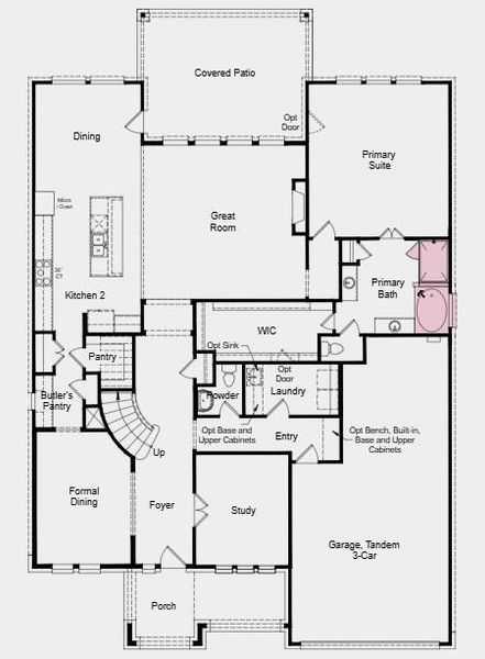 Additional Highlights Include: Drop-in tub at primary bath and upgraded mahogany contemporary front door. Additional Highlights Include: Drop-in tub at primary bath and upgraded mahogany contemporary front door.