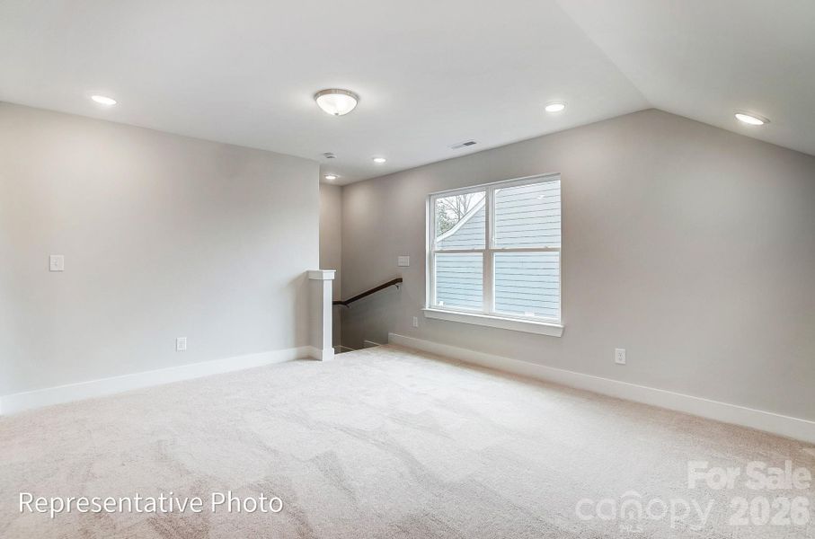 Spacious, unfurnished interior of a new home in Waterford Commons, Rock Hill (Image 19).
