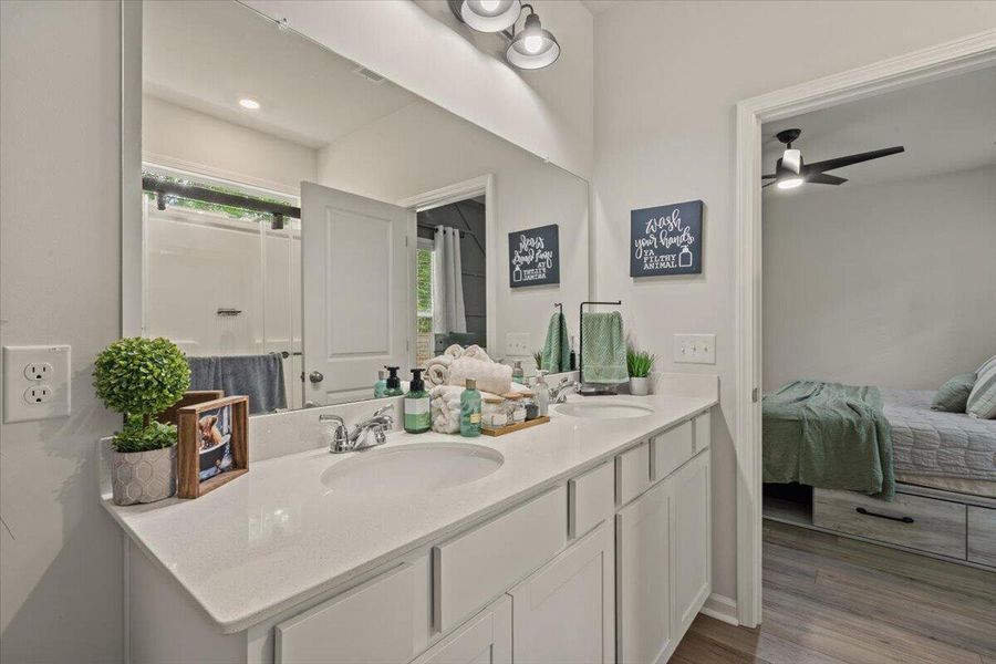 Furnished interior view inside a new home in Six Oaks, Summerville (Image 7).