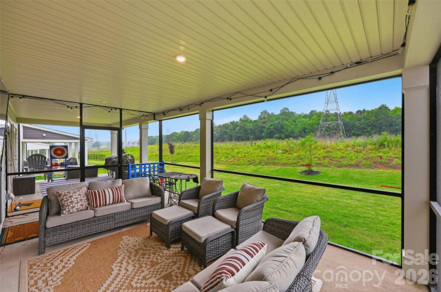 Exterior details and patio area of a home in Lakeside Glen, York (Image 24). Exterior details and patio area of a home in Lakeside Glen, York (Image 24).