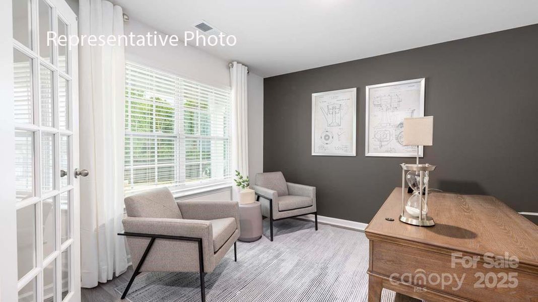 Furnished interior view inside a new home in Cramer Estates, Gastonia (Image 25).
