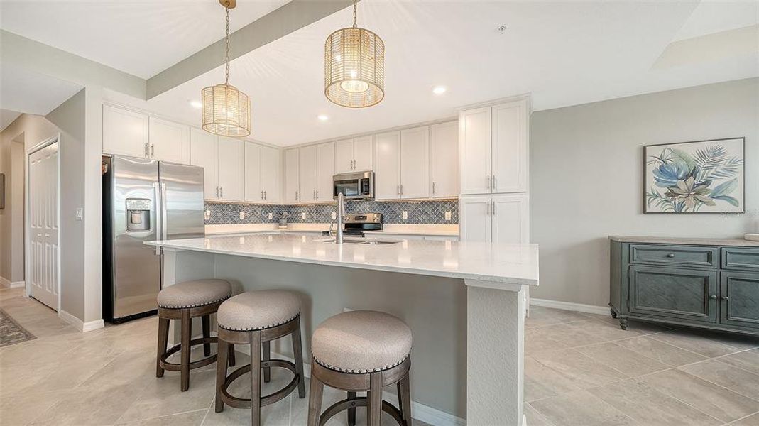 Furnished interior view inside a new home in , Venice (Image 7).