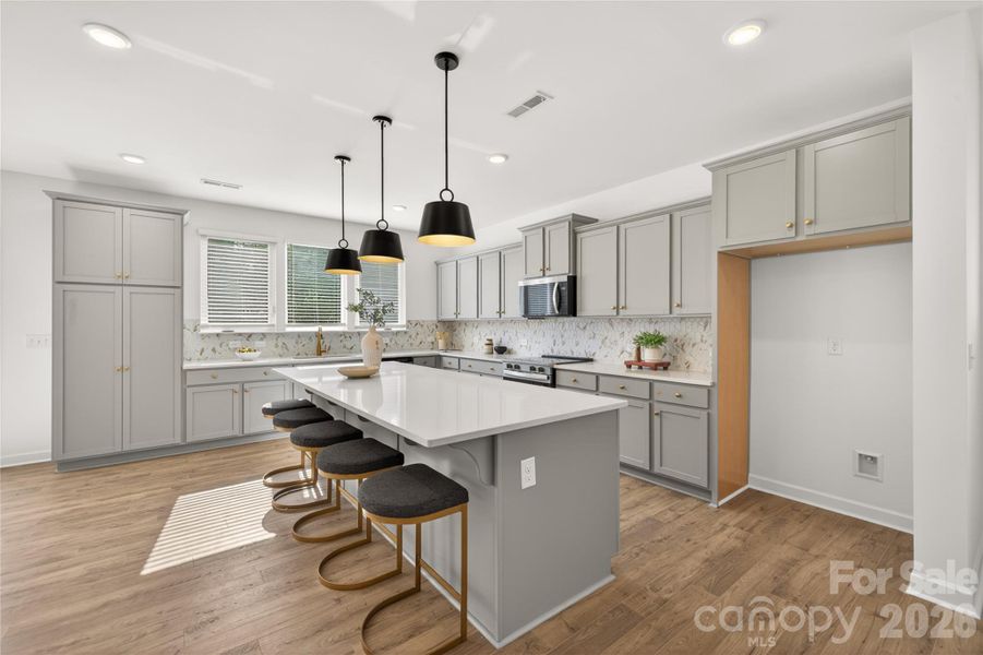 Furnished interior view inside a new home in , Troutman (Image 5).
