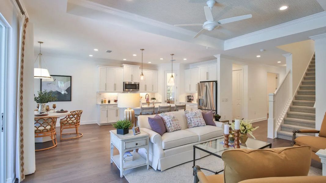 Furnished interior view inside a new home in Windward Real Estate and Homes for Sale in Sarasota, FL - Neal Communities, Lakewood Ranch (Image 14).