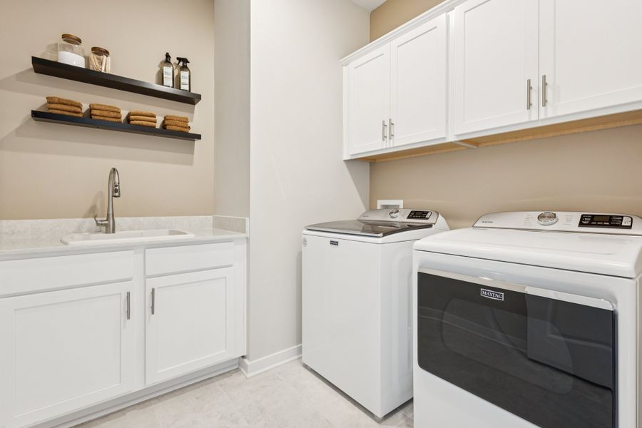 A kitchen with white cabinets. A kitchen with white cabinets.