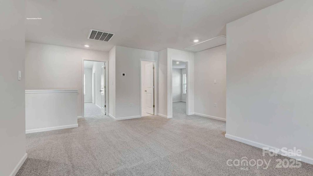 Spacious, unfurnished interior of a new home in Secrest Commons, Monroe (Image 13).