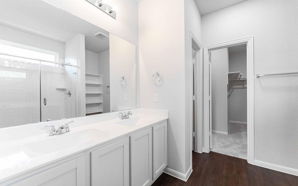 Furnished interior view inside a new home in Colony at Pinehurst, Pinehurst (Image 7).