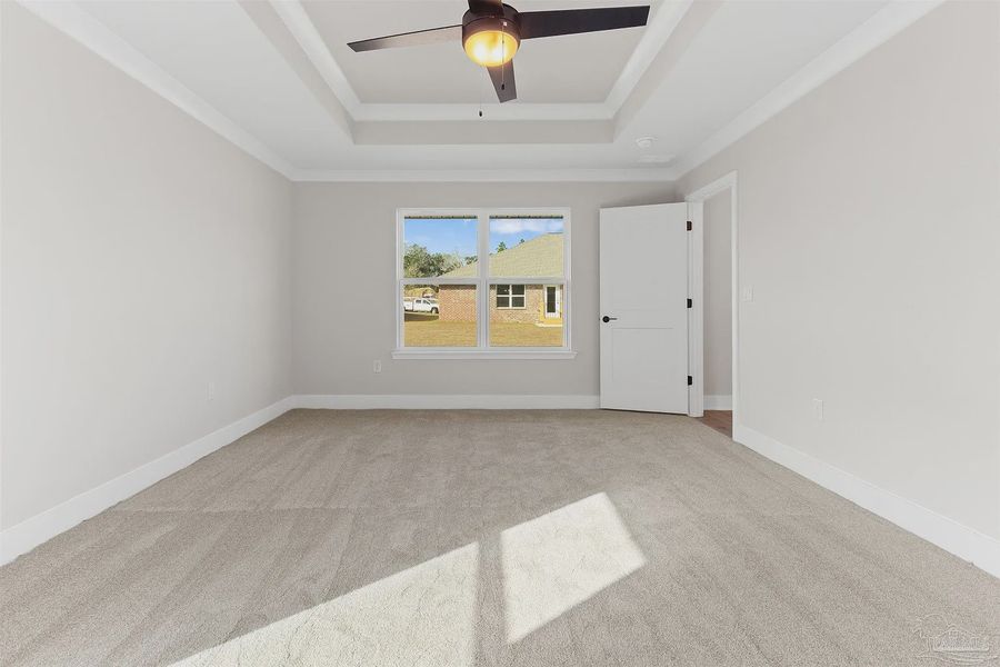Spacious, unfurnished interior of a new home in Pecan Valley, Cantonment (Image 11). Spacious, unfurnished interior of a new home in Pecan Valley, Cantonment (Image 11).